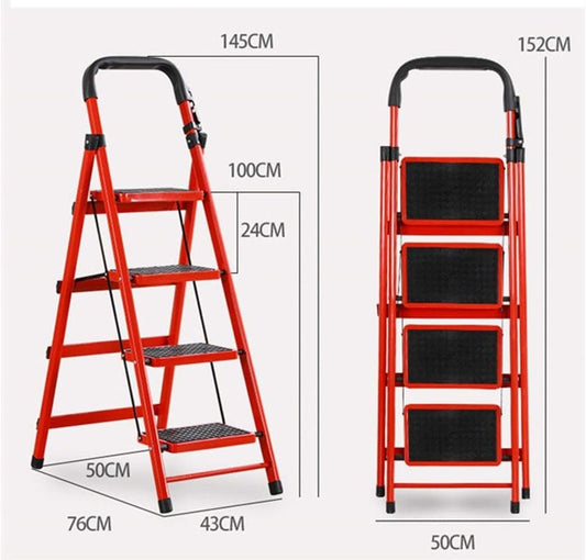 Escalera Plegable para Hogar 4 Niveles