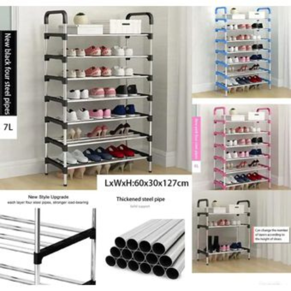 Organizador De Zapatos Shoe Rack Metálico 5 Niveles Zapatero