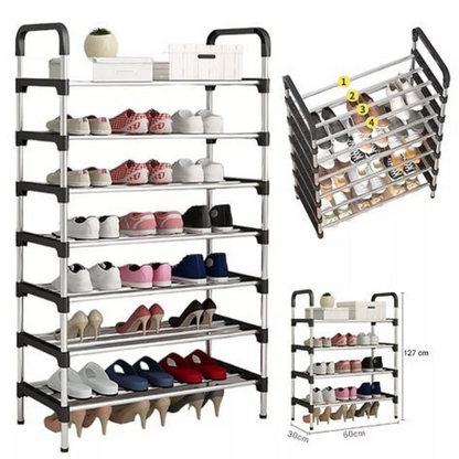 Organizador De Zapatos Shoe Rack Metálico 5 Niveles Zapatero